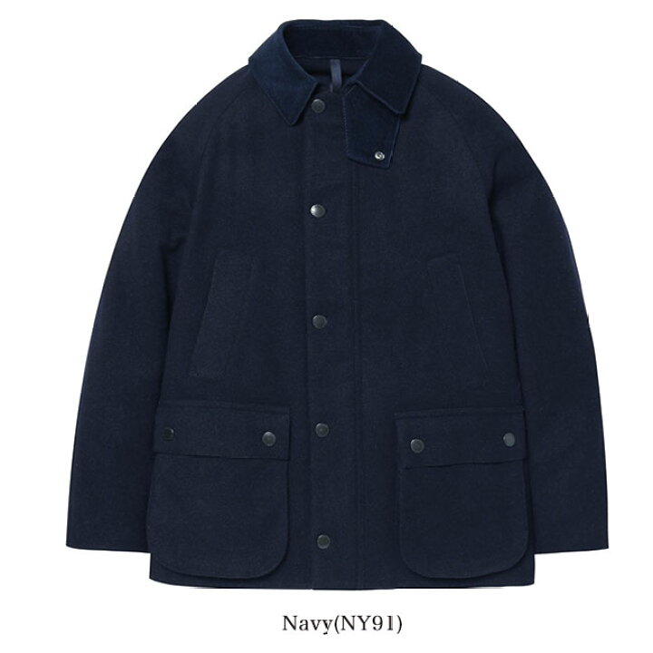 楽天市場】Barbour バブアー ビデイル SL ウールニットフランネル  