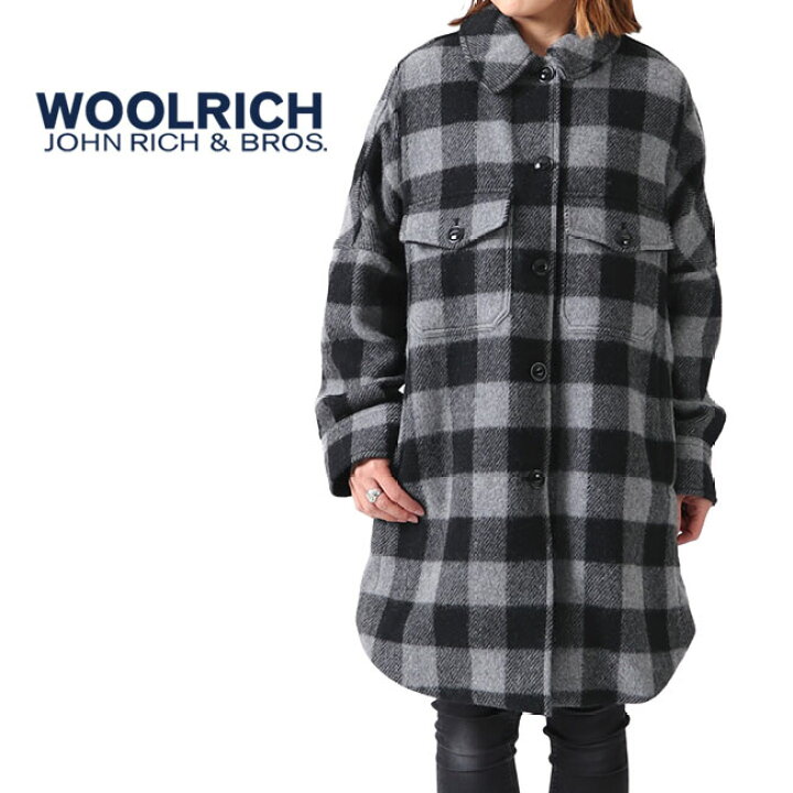 楽天市場】Woolrich ウールリッチ バッファローチェック ウールコート  