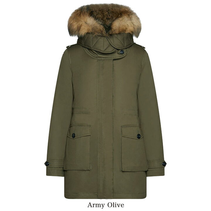 楽天市場】Woolrich ウールリッチ ファー付き スカーレットパーカー 