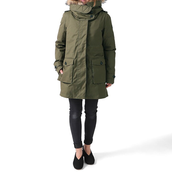 楽天市場】Woolrich ウールリッチ ファー付き スカーレットパーカー 