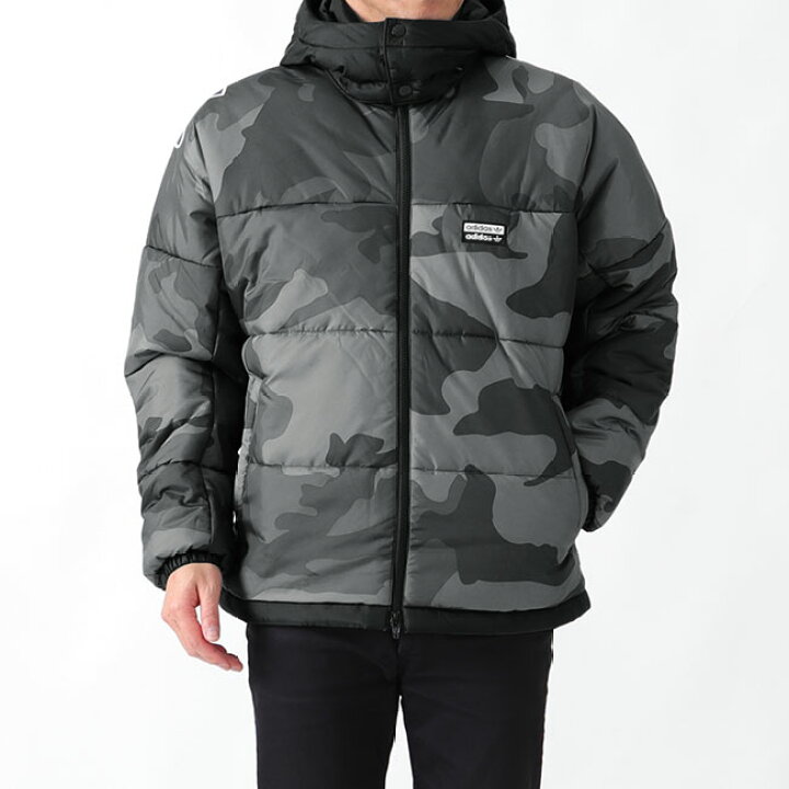 楽天市場】adidas アディダスオリジナルス 迷彩 フード付き ダウン  