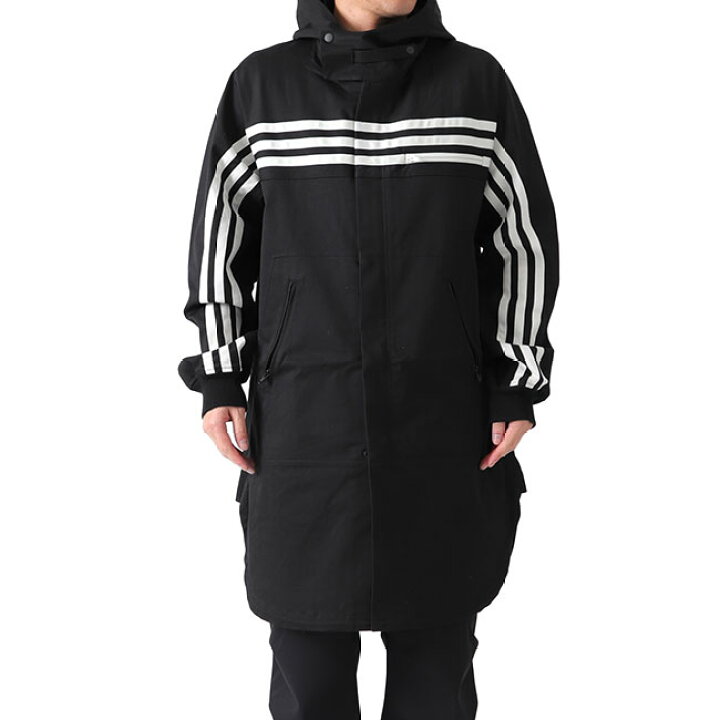 楽天市場】Y-3 ワイスリー 3ライン モッズパーカー FJ0473 コート 
