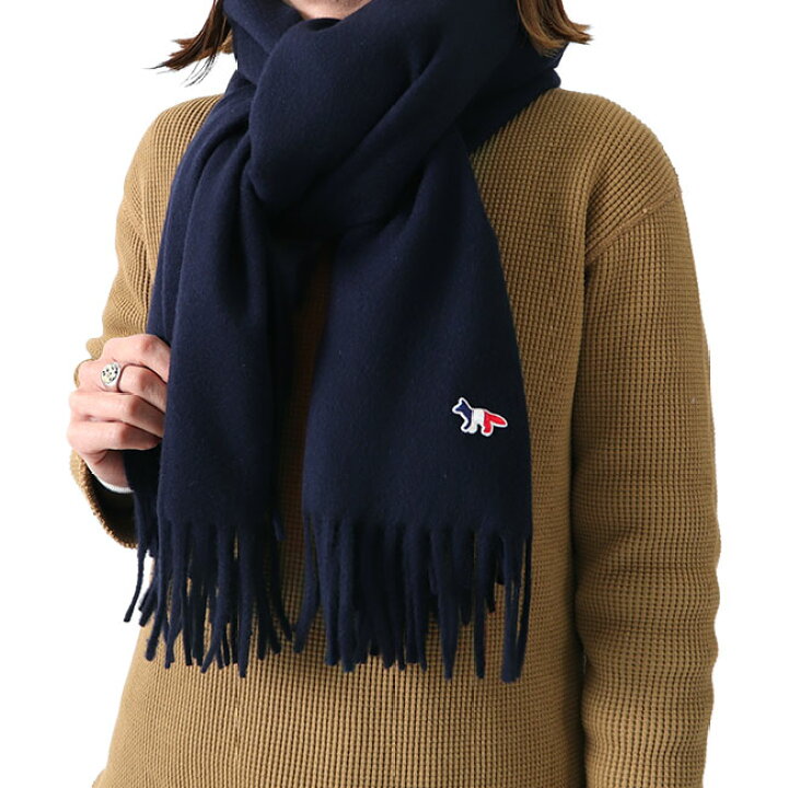 楽天市場】Maison Kitsune メゾンキツネ フォックスパッチ 大判 