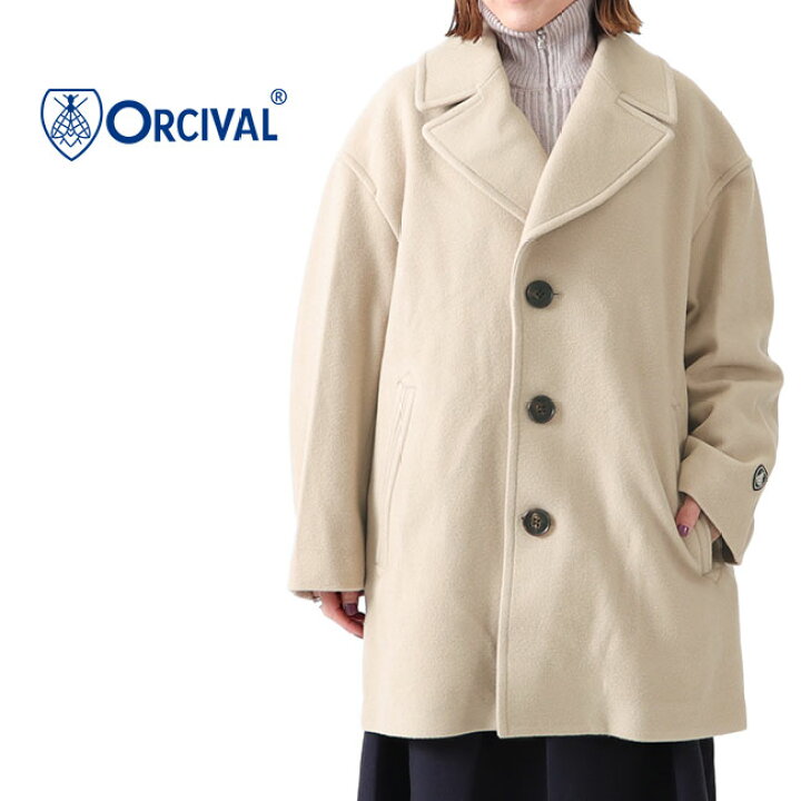 楽天市場】ORCIVAL オーシバル ライトモッサ シングル Pコート RC-8005 