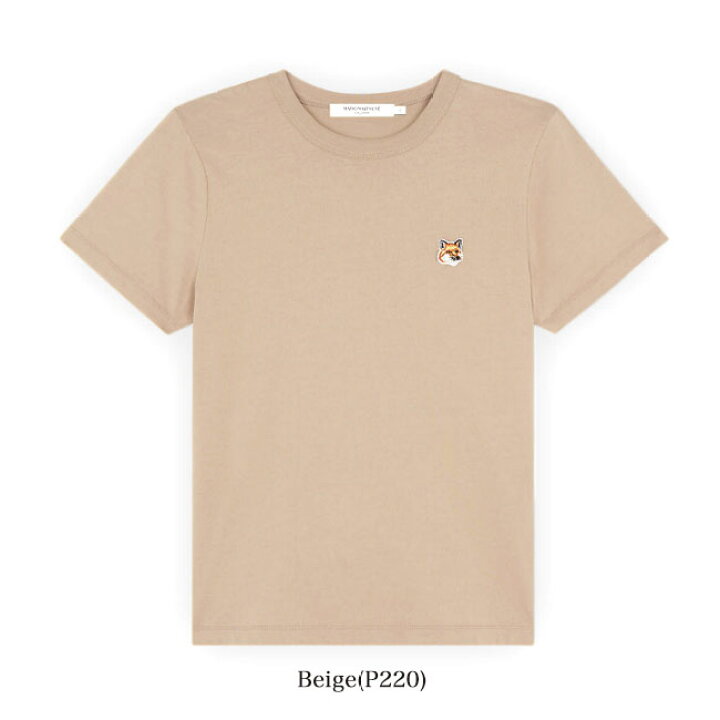 楽天市場】Maison Kitsune メゾン キツネ フォックスヘッド ロゴT 