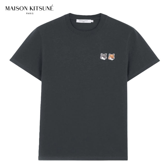Maison Kitsune メゾン キツネ ダブル フォックスヘッド ロゴ Tシャツ BU00103KJ0008 半袖Tシャツ メンズ レディース  | Golden State