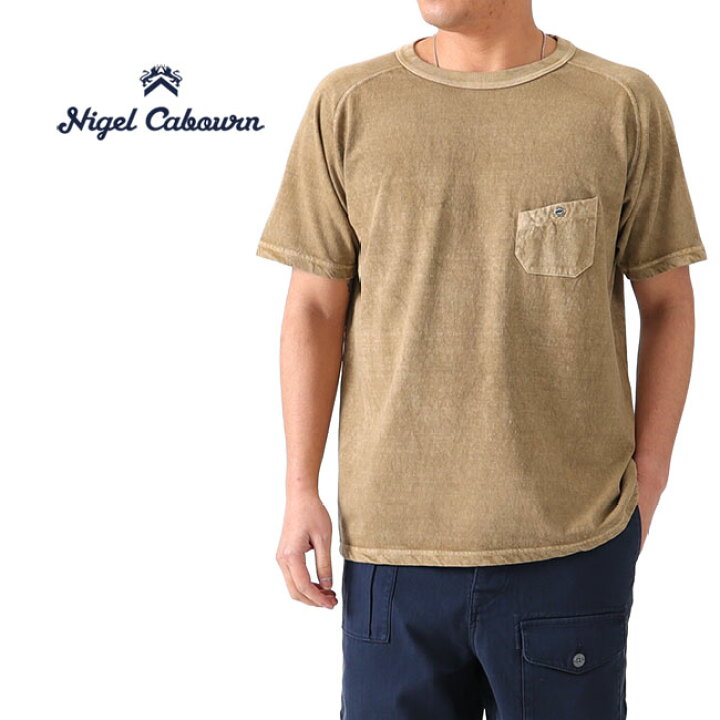 楽天市場】Nigel Cabourn ナイジェルケーボン ピグメント 胸ポケットT 