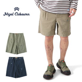 [TIME SALE] Nigel Cabourn LYBRO ナイジェルケーボン ライブロ ガーメントダイ ブリティッシュ ショーツ 80401351000 ショートパンツ メンズ