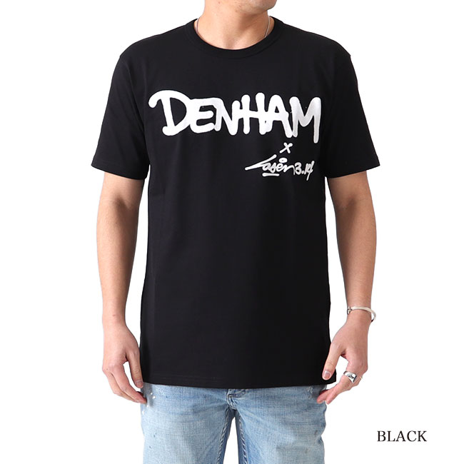 楽天市場】DENHAM x LASER 3.14 デンハム レーザー コラボ ロゴTシャツ 