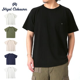 Nigel Cabourn ナイジェルケーボン 胸ポケット ベーシックTシャツ 21020 半袖Tシャツ メンズ