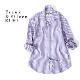 Frank&Eileen フランク&アイリーン FINBAR HBED フィンバー イタリアンコットン プレーンシャツ 3120700036 長袖シャツ メンズ