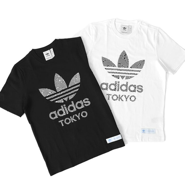 楽天市場 Adidas アディダスオリジナルス 東京 トレフォイルロゴ Tシャツ Gj6750 Gj6751 メンズ レディース Golden State