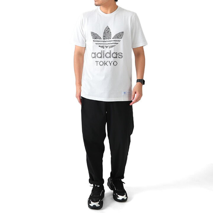 楽天市場 Adidas アディダスオリジナルス 東京 トレフォイルロゴ Tシャツ Gj6750 Gj6751 メンズ レディース Golden State