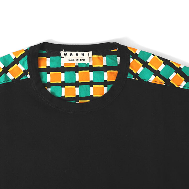 楽天市場】MARNI マルニ 切り替え Tシャツ HUMU0009Q0 STJ268 半袖T 