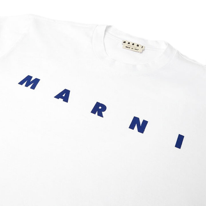 楽天市場】MARNI マルニ ロゴTシャツ HUMU0143P0 S22763 半袖Tシャツ  