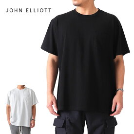 JOHN ELLIOTT ジョンエリオット 胸ポケット オーバーサイズTシャツ LUCKY POCKET TEE 半袖Tシャツ メンズ