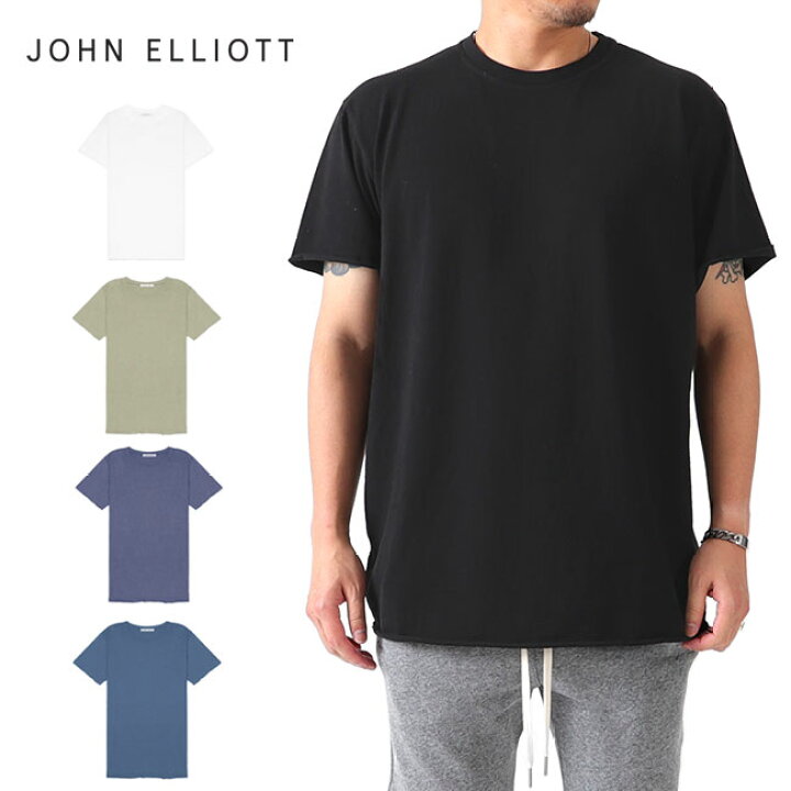 楽天市場】JOHN ELLIOTT ジョンエリオット オーバーサイズ カットオフT  