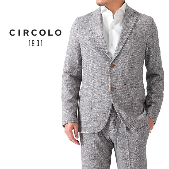 楽天市場】CIRCOLO 1901 チルコロ1901 ツイードプリント ストレッチ  