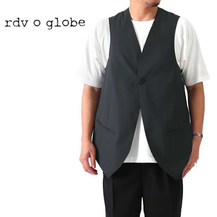 楽天市場】rdv o globe ランデヴーオーグローブ ジレ 181SP003 ベスト 