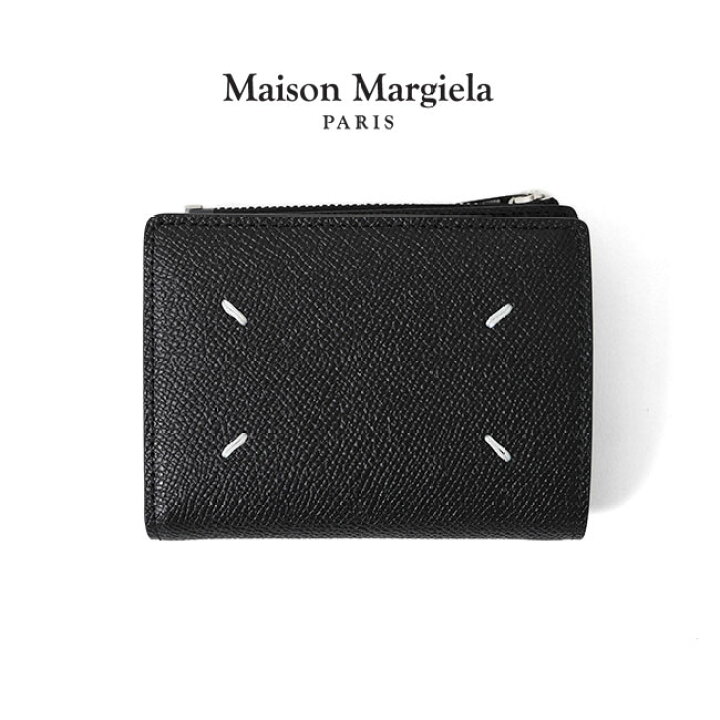楽天市場】Maison Margiela メゾンマルジェラ レザー 3つ折り 財布 