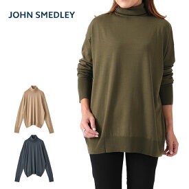 [SALE] [日本限定モデル] JOHN SMEDLEY ジョンスメドレー メリノウール タートルネック ニットセーター A4450 レディース