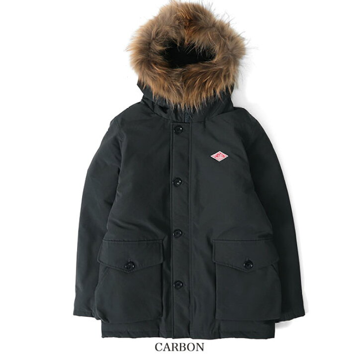 楽天市場】DANTON ダントン ファー付き フードミドル丈 ダウン  