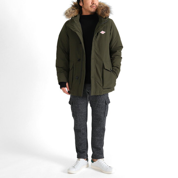 楽天市場】DANTON ダントン ファー付き フードミドル丈 ダウン 