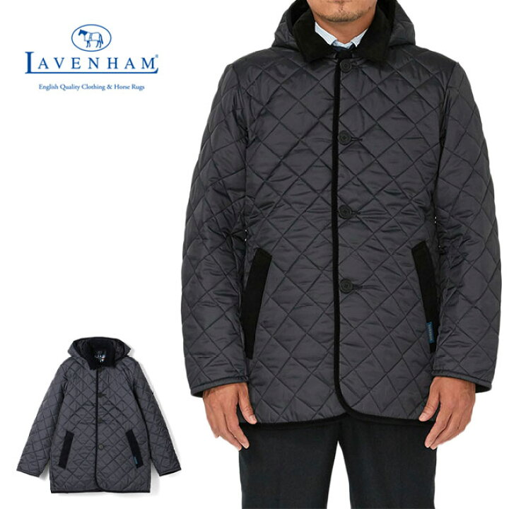 楽天市場】LAVENHAM ラベンハム デンストン フード付き キルティング 
