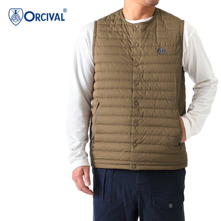 楽天市場】[SALE] ORCIVAL オーシバル インナーダウンベスト RC-8095 