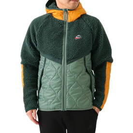 [TIME SALE] NIKE ナイキ ボアフリース キルティングジャケット CU4447-384 グリーン メンズ