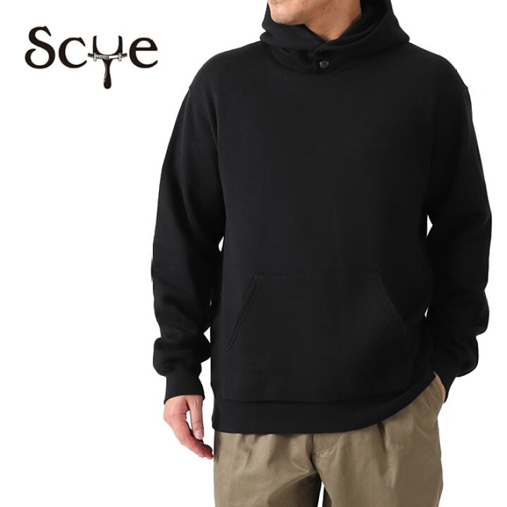 楽天市場】Scye サイ スビンコットン プルオーバー スウェットパーカー  