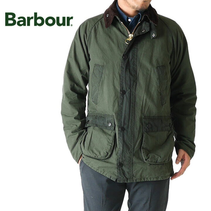 楽天市場】Barbour バブアー ウォッシュド スリムフィット ビデイル 
