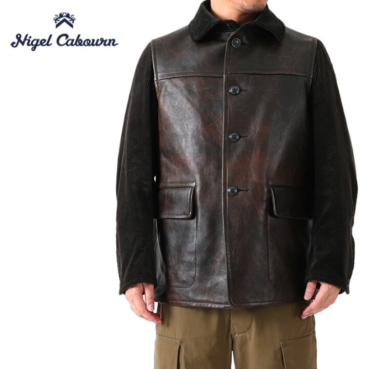 楽天市場】Nigel Cabourn ナイジェル ケーボン ホースハイド 