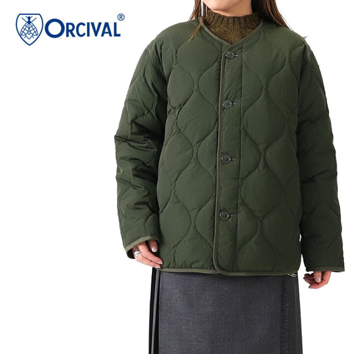 楽天市場】[SALE] ORCIVAL オーシバル リモンタナイロン ノーカラー 