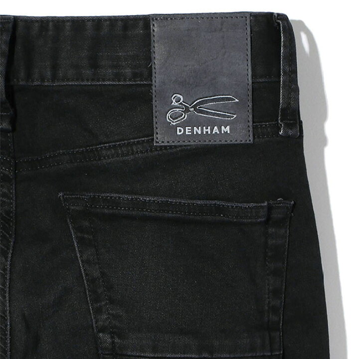 楽天市場】DENHAM デンハム YORK PARIS ヨーク テーパード ブラック 