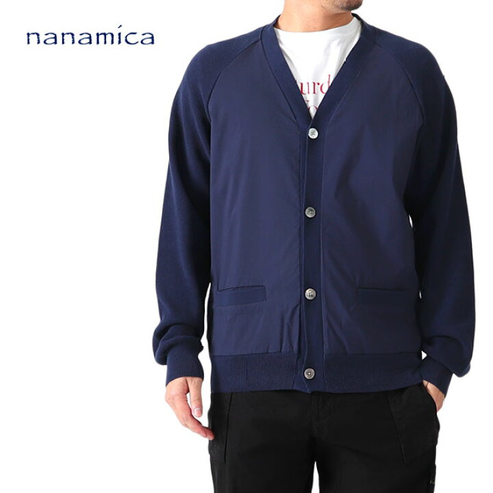 楽天市場】nanamica ナナミカ ハイブリッドカーディガン SUJS946  