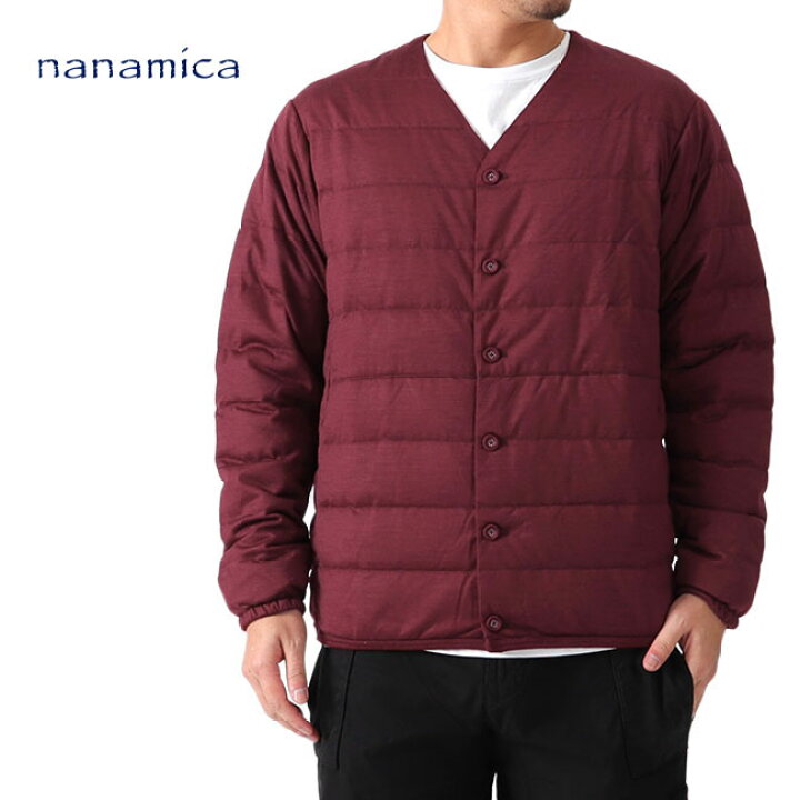 楽天市場】[SALE] nanamica ナナミカ ウール ダウンカーディガン  