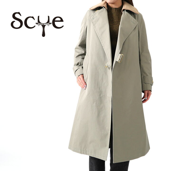 楽天市場】[TIME SALE] Scye サイ ギザコットンギャバジン タイ 