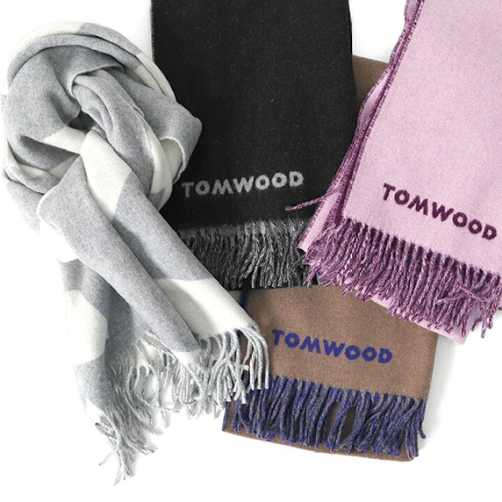 楽天市場】TOMWOOD トムウッド ウールスカーフ Wood Scarf 19328  