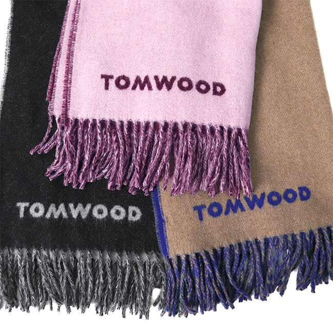 楽天市場】TOMWOOD トムウッド ウールスカーフ Wood Scarf 19328