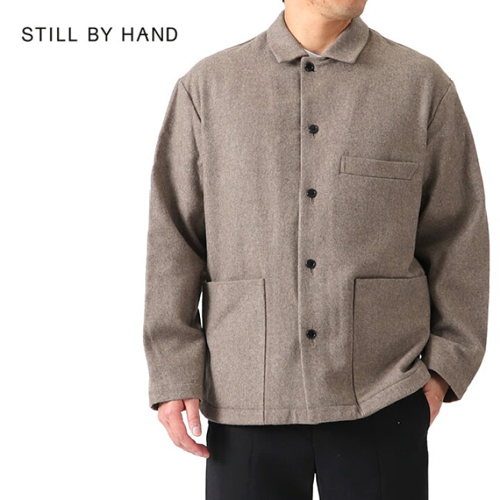 楽天市場】[SALE] Still By Hand スティルバイハンド メルトン ワーク 