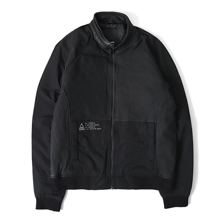 楽天市場】[TIME SALE] DENHAM デンハム レザーコンビ スタンドカラー 