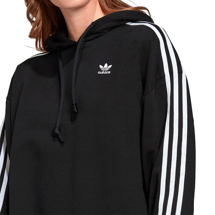 楽天市場 Adidas アディダスオリジナルス フード付き 3ライン スウェットワンピース Gn27 パーカー レディース Golden State 楽天市場 Adidas アディダスオリジナルス フード付き 3ライン スウェットワンピース Gn27 パーカー レディース Golden State