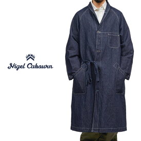 [SALE] Nigel Cabourn ナイジェルケーボン 40'S コットンリネンデニム エンジニアコート 80420000000 ダスターコート メンズ