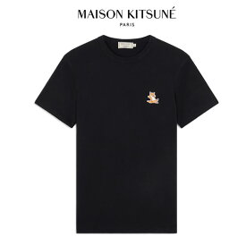 Maison Kitsune メゾンキツネ チラックスロゴ Tシャツ GU00154KJ0010 半袖Tシャツ メンズ レディース