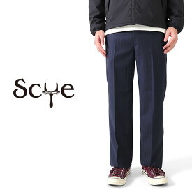 [TIME SALE] Scye サイ テーラード ストライプ スラックス 1121-81010 トラウザーズ メンズ