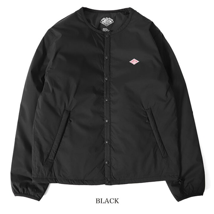 楽天市場】DANTON ダントン プリマロフト インサレーション ノーカラー 