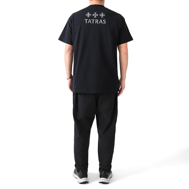 楽天市場】TATRAS タトラス バックロゴ 胸ポケット Tシャツ 
