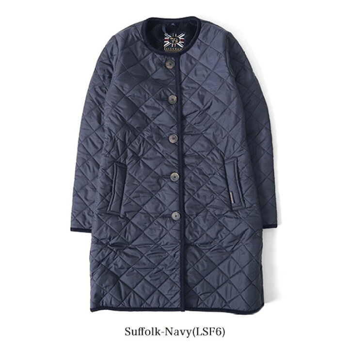 楽天市場】LAVENHAM ラベンハム LOUND ラウンド 裏ファー ノーカラー 