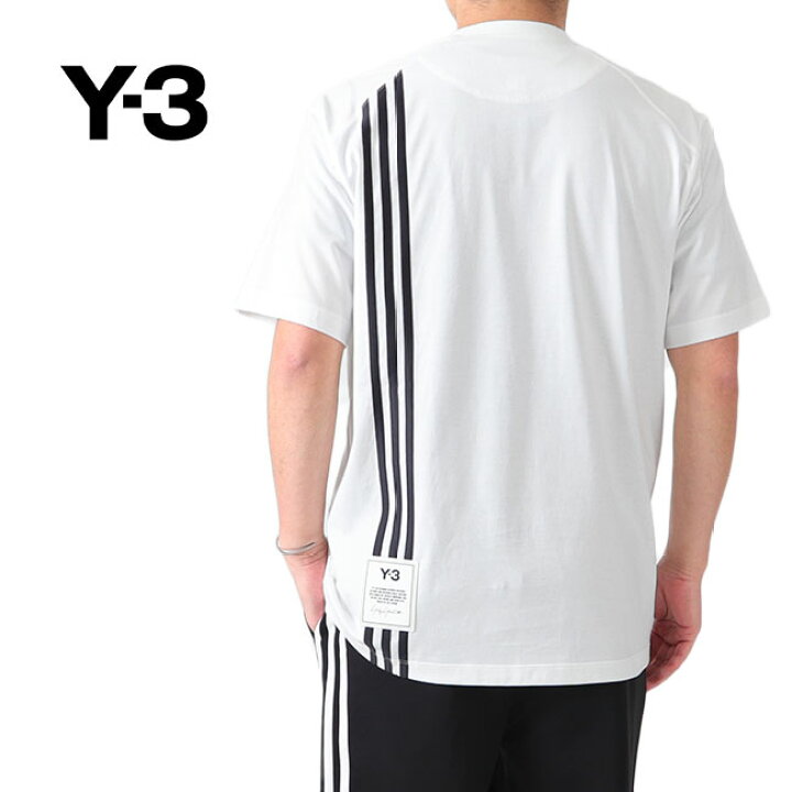 楽天市場】Y-3 ワイスリー バック 3ストライプ Tシャツ H16334 H16335 
